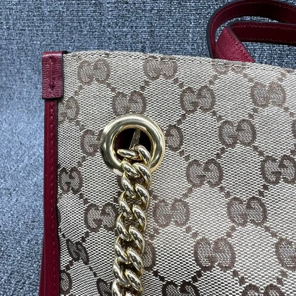 Gucci GG Leather Tote Bag 840-032825 - Picture 7 of 16